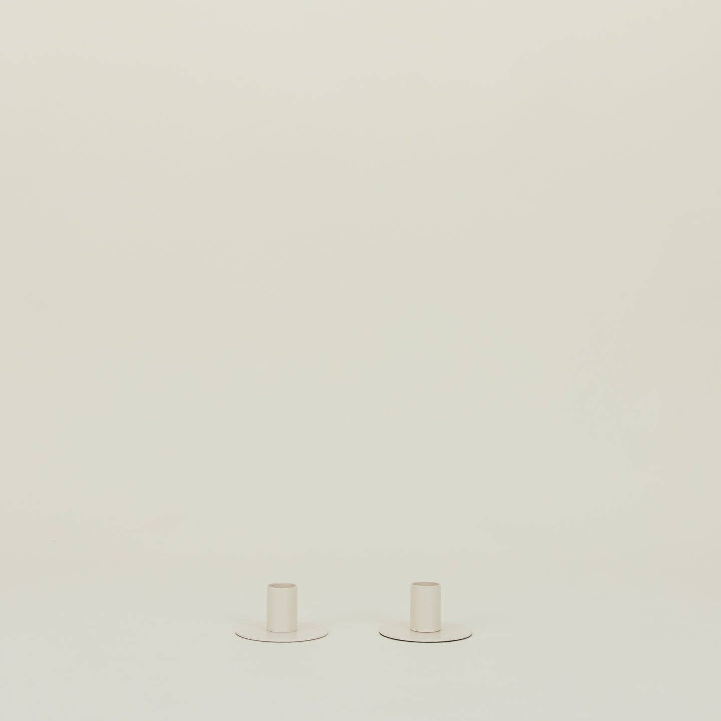 Essential Ivory Candle Holders