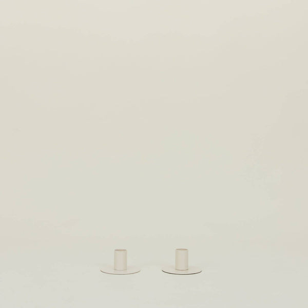 Essential Ivory Candle Holders