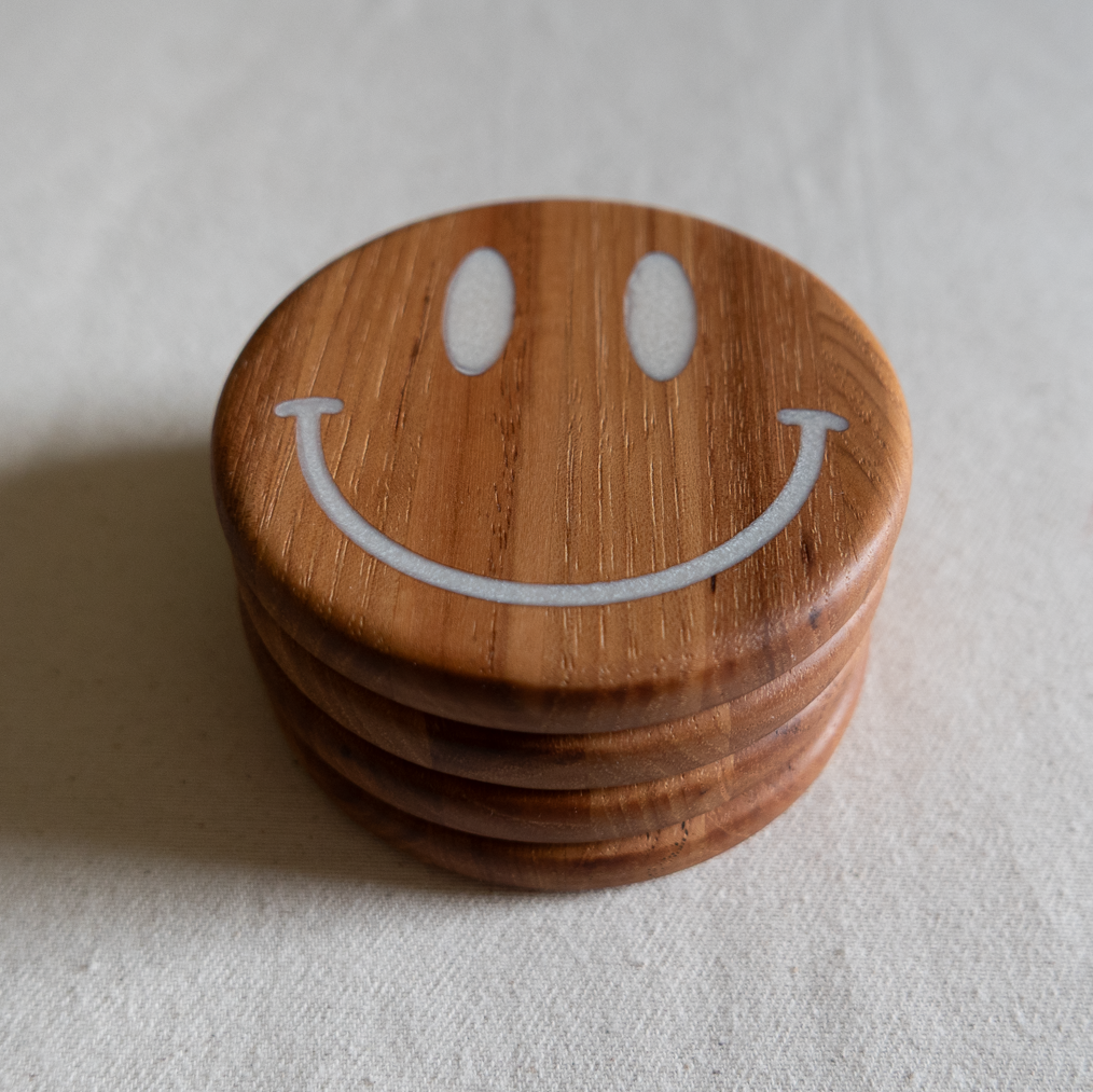Smiley Face Coasters
