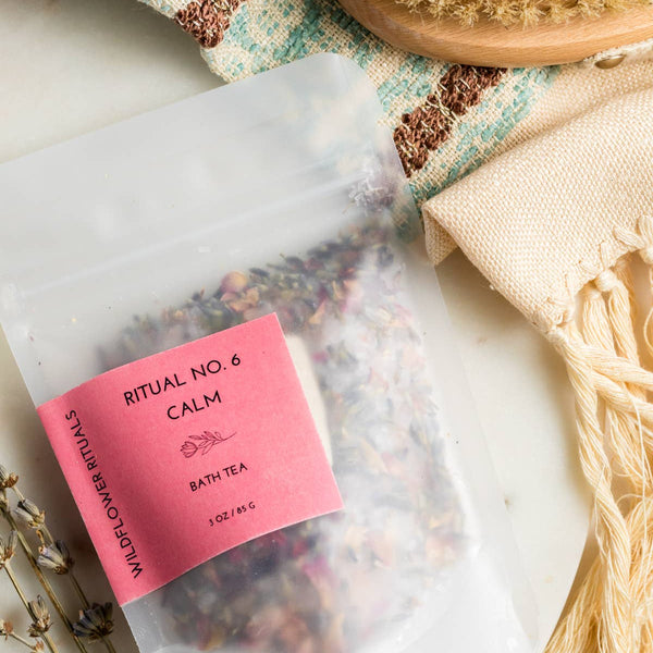 Calm Botanical Bath Tea - RIDER