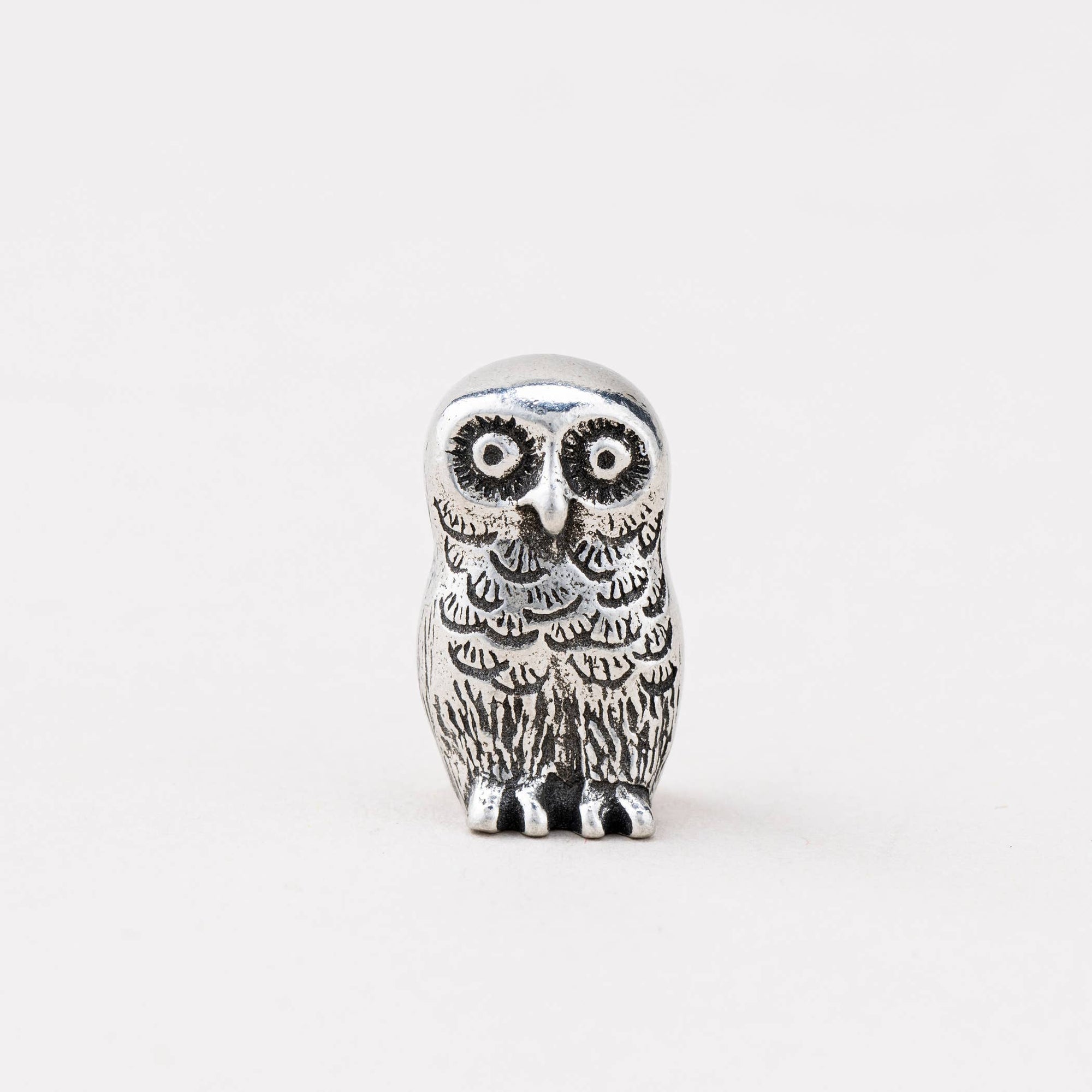 Mini Owl Netsuke
