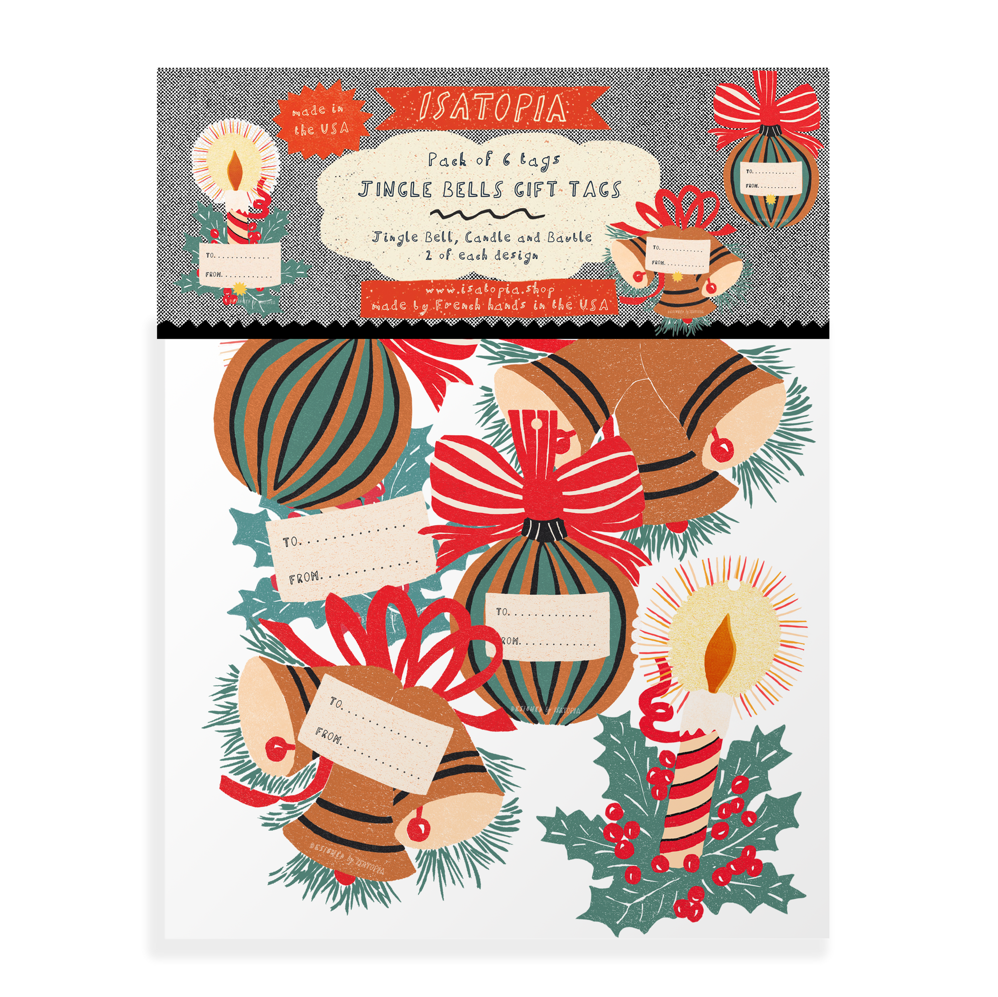 Jingle Bells Gift Tags