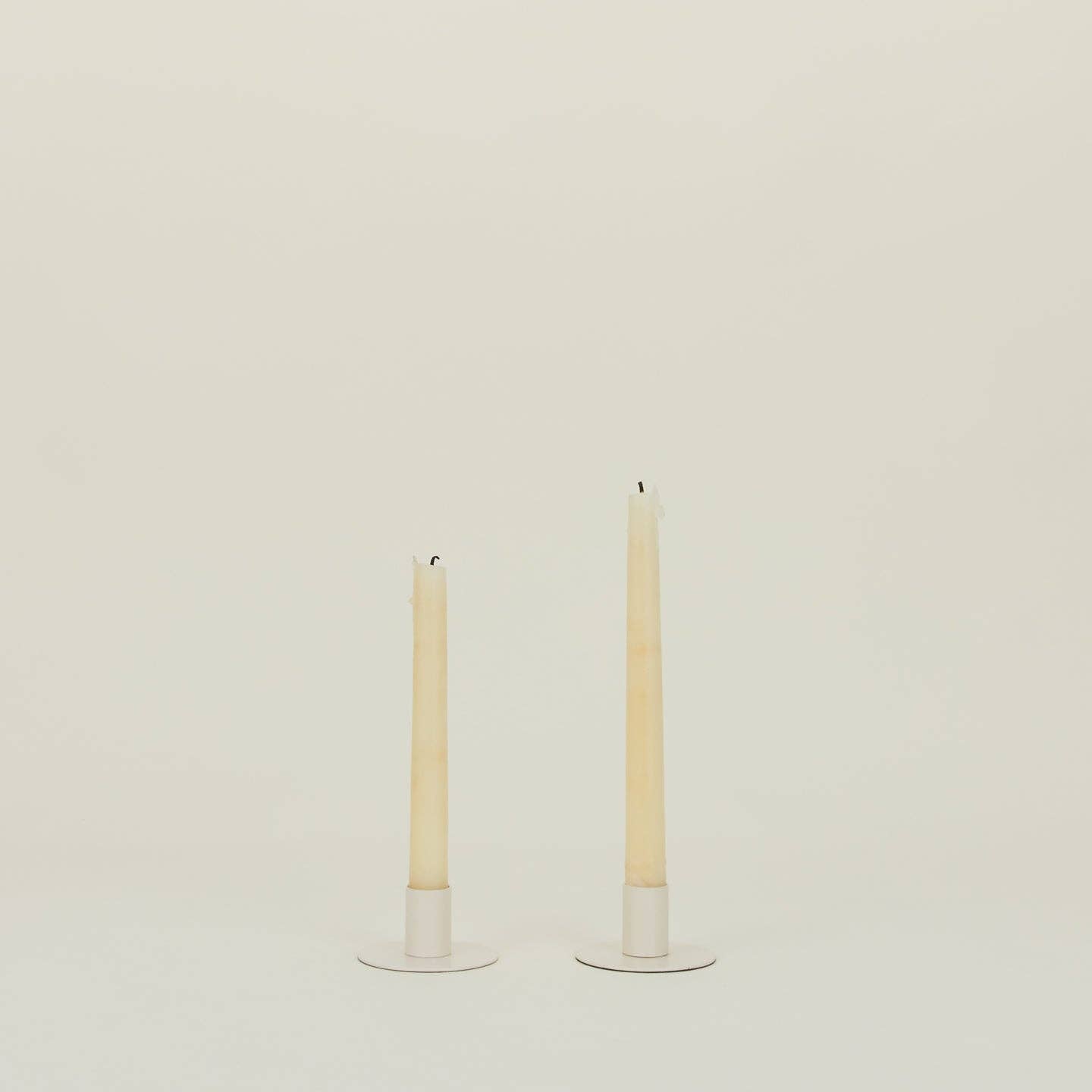 Essential Ivory Candle Holders