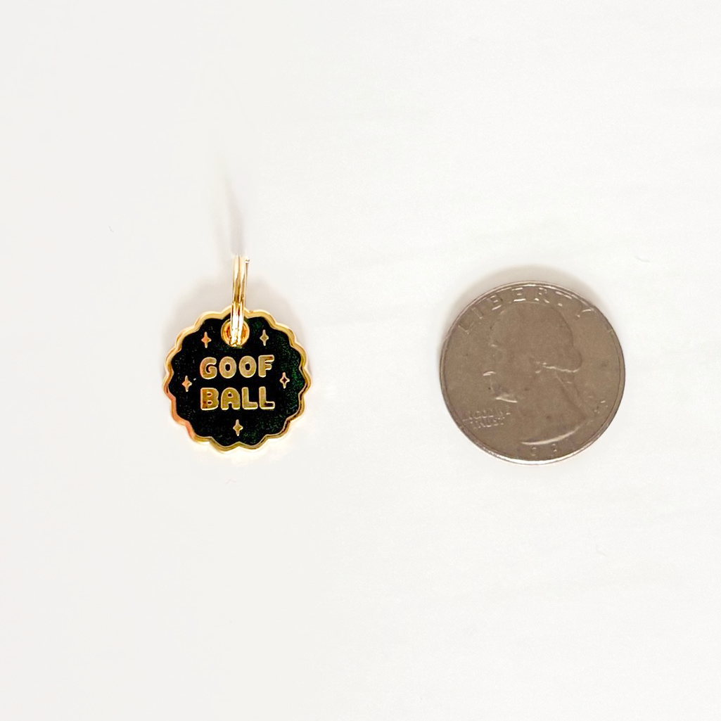 Goofball Pet Collar Charm