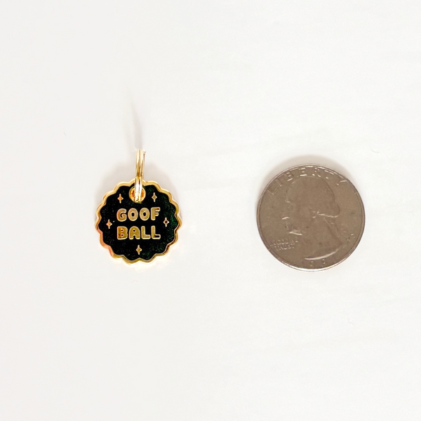 Goofball Pet Collar Charm