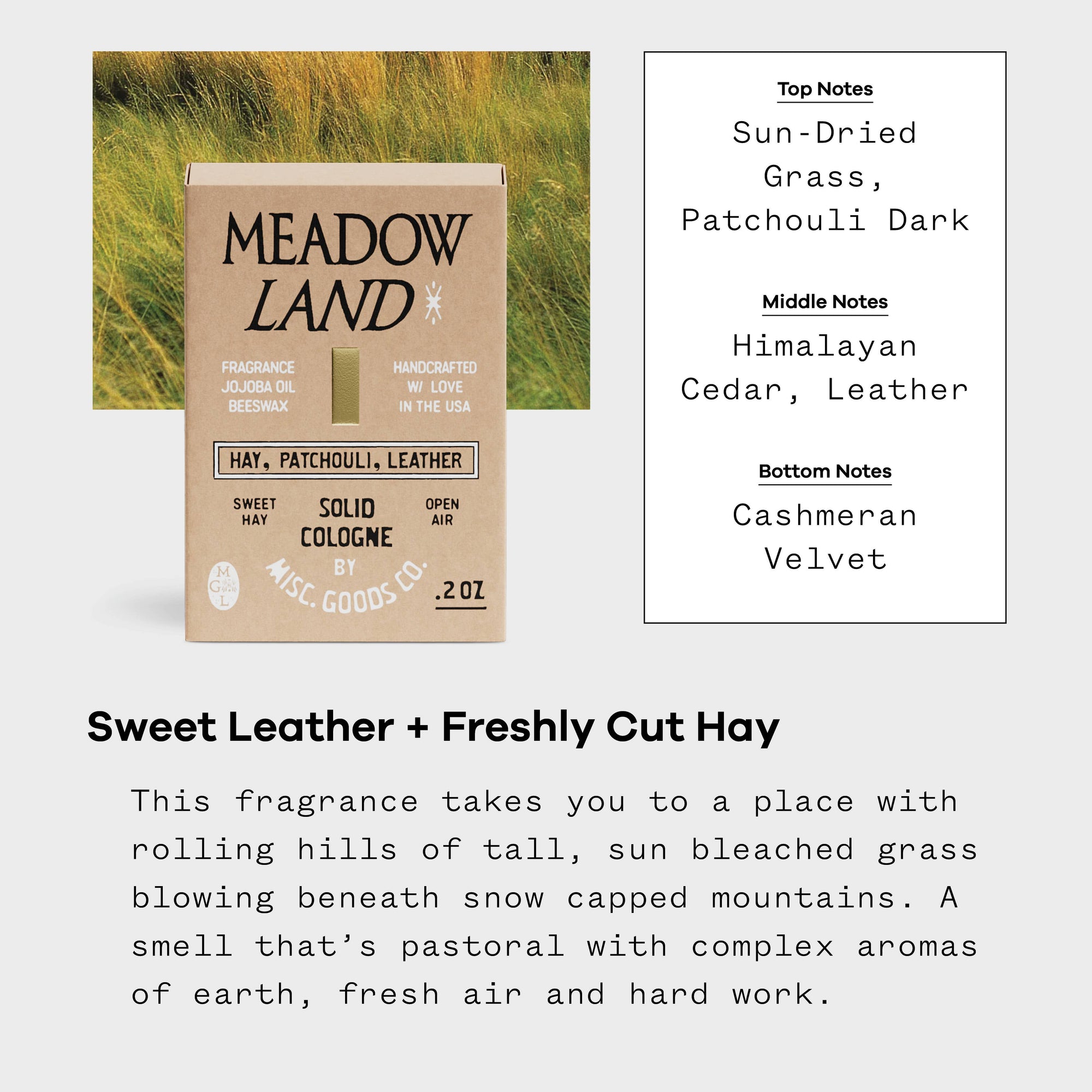 Meadowland Solid Cologne