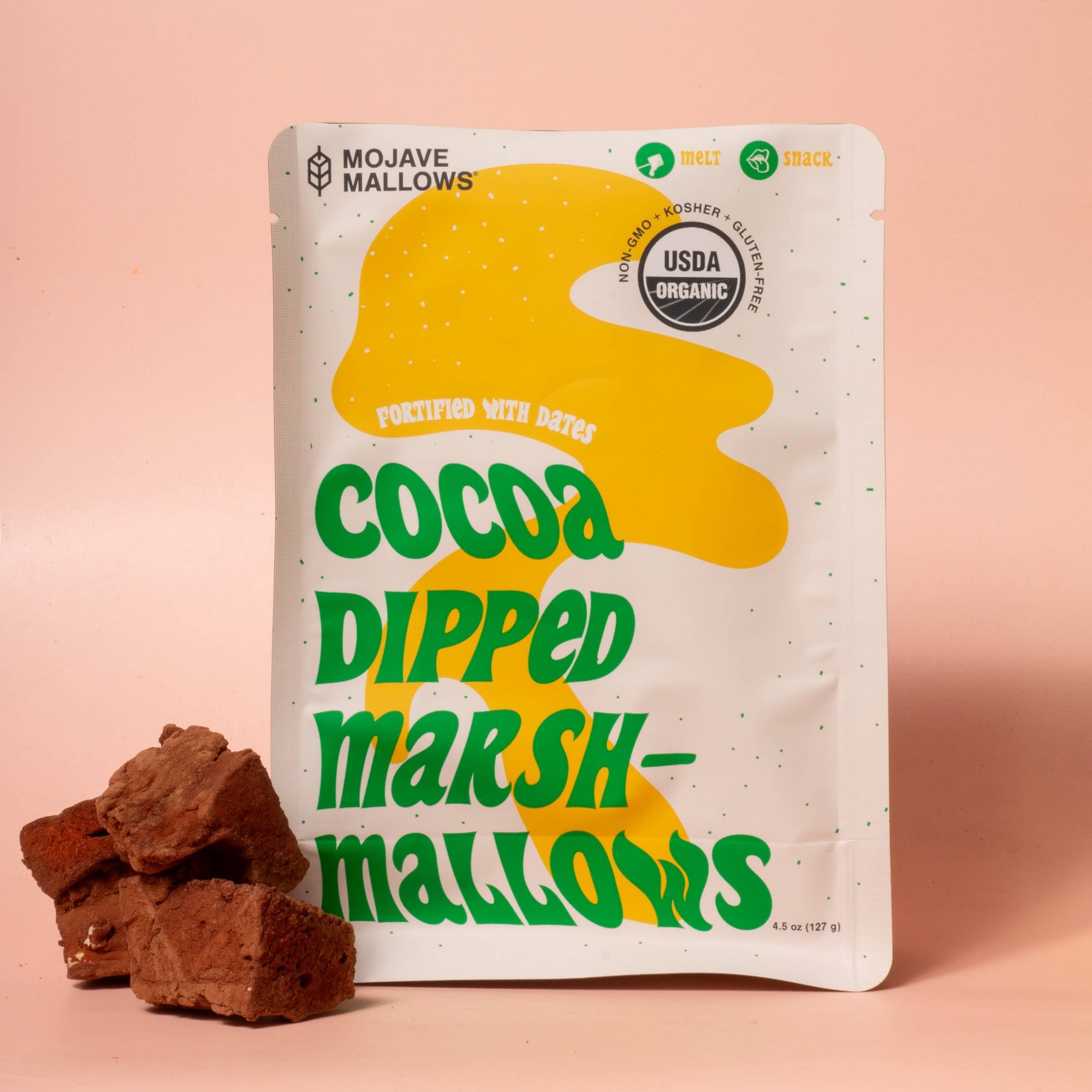 Cocoa Dipped Marshmallows