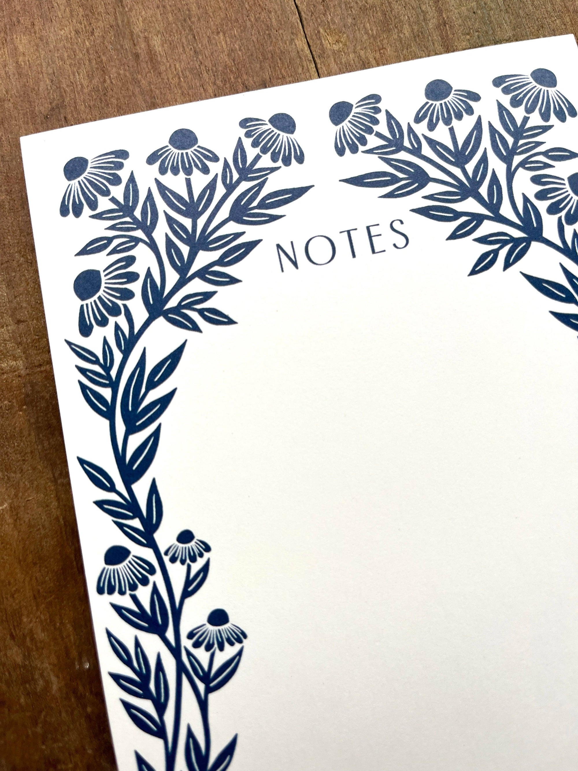 Echinacea Notepad