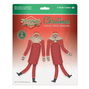 Vintage Christmas Santa Tissue Dancers