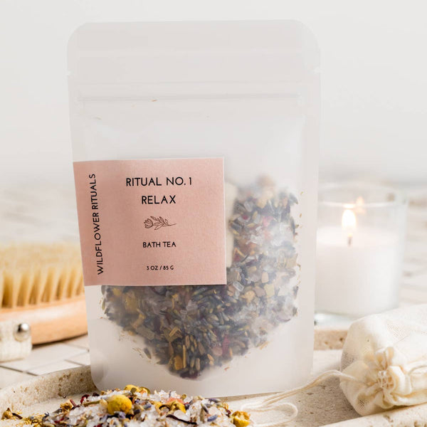 Relax Botanical Bath Tea - RIDER