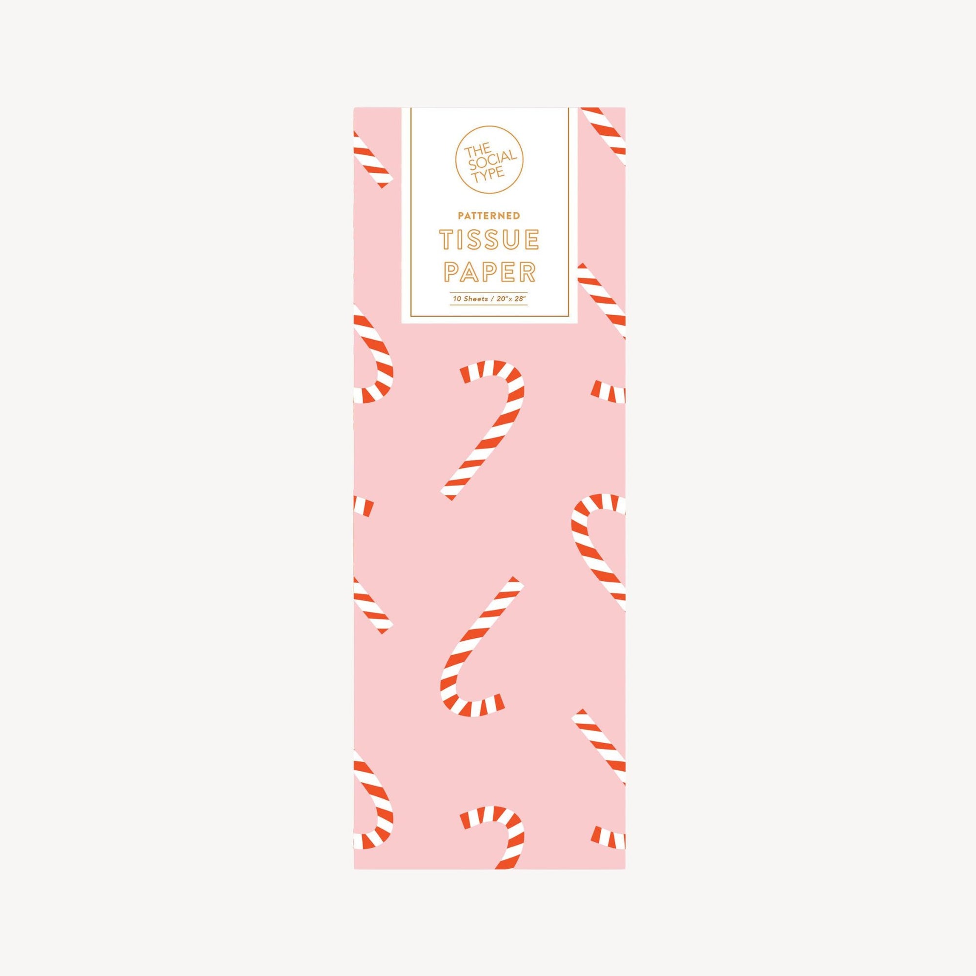 Candy Cane Tissue Paper