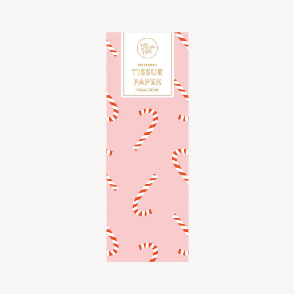Candy Cane Tissue Paper