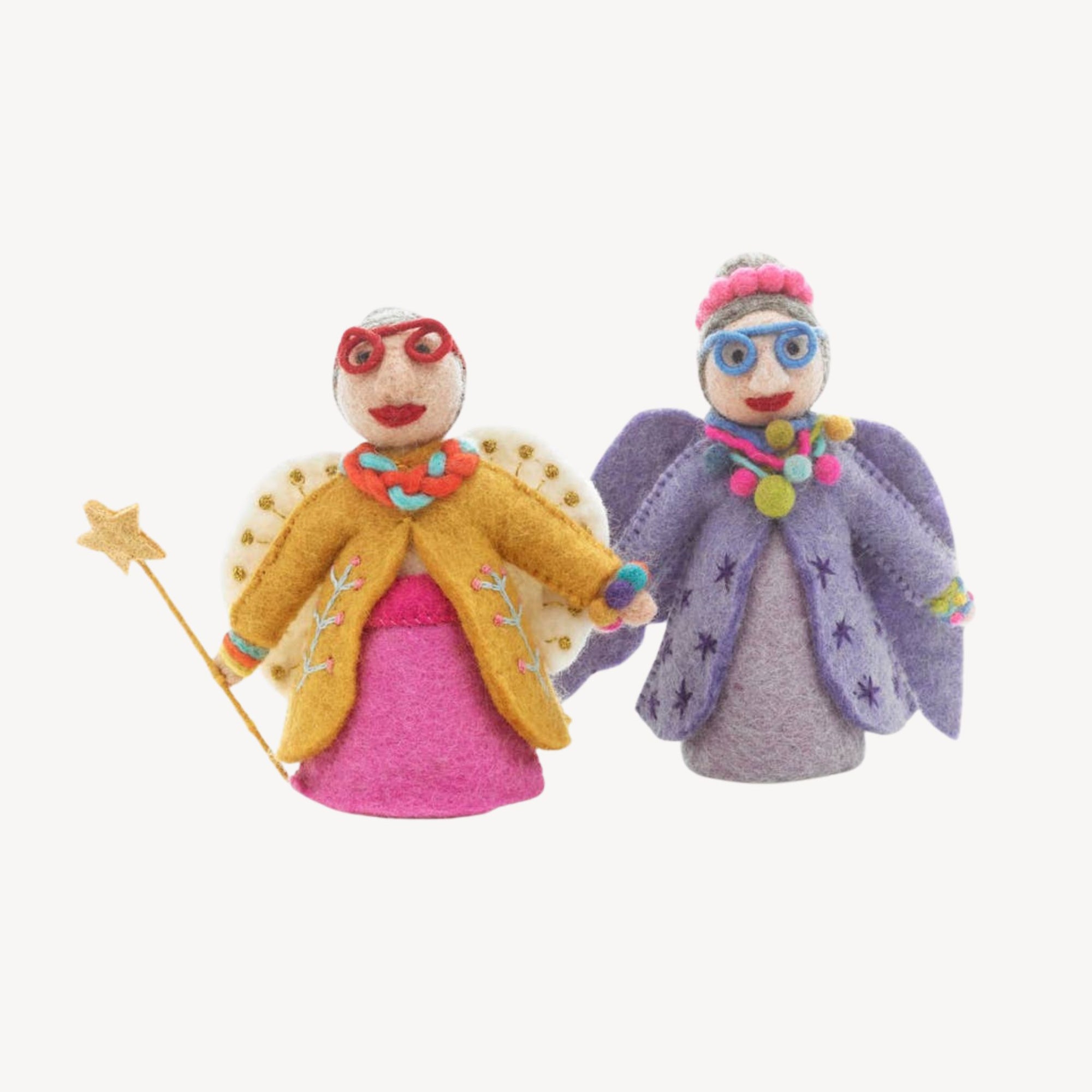 Felt Fairy Godmother Tree Topper