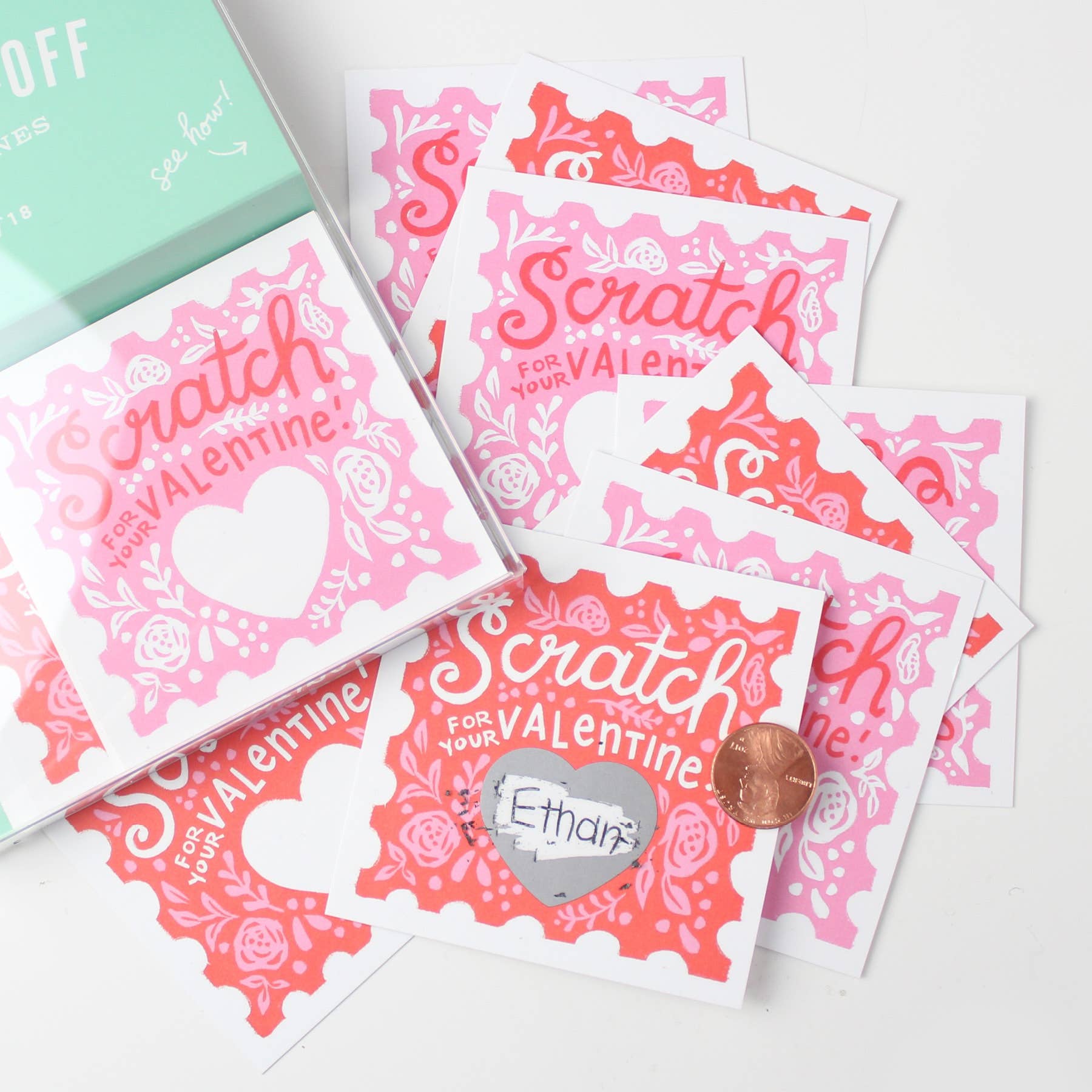 Scratch-off Valentine Cards