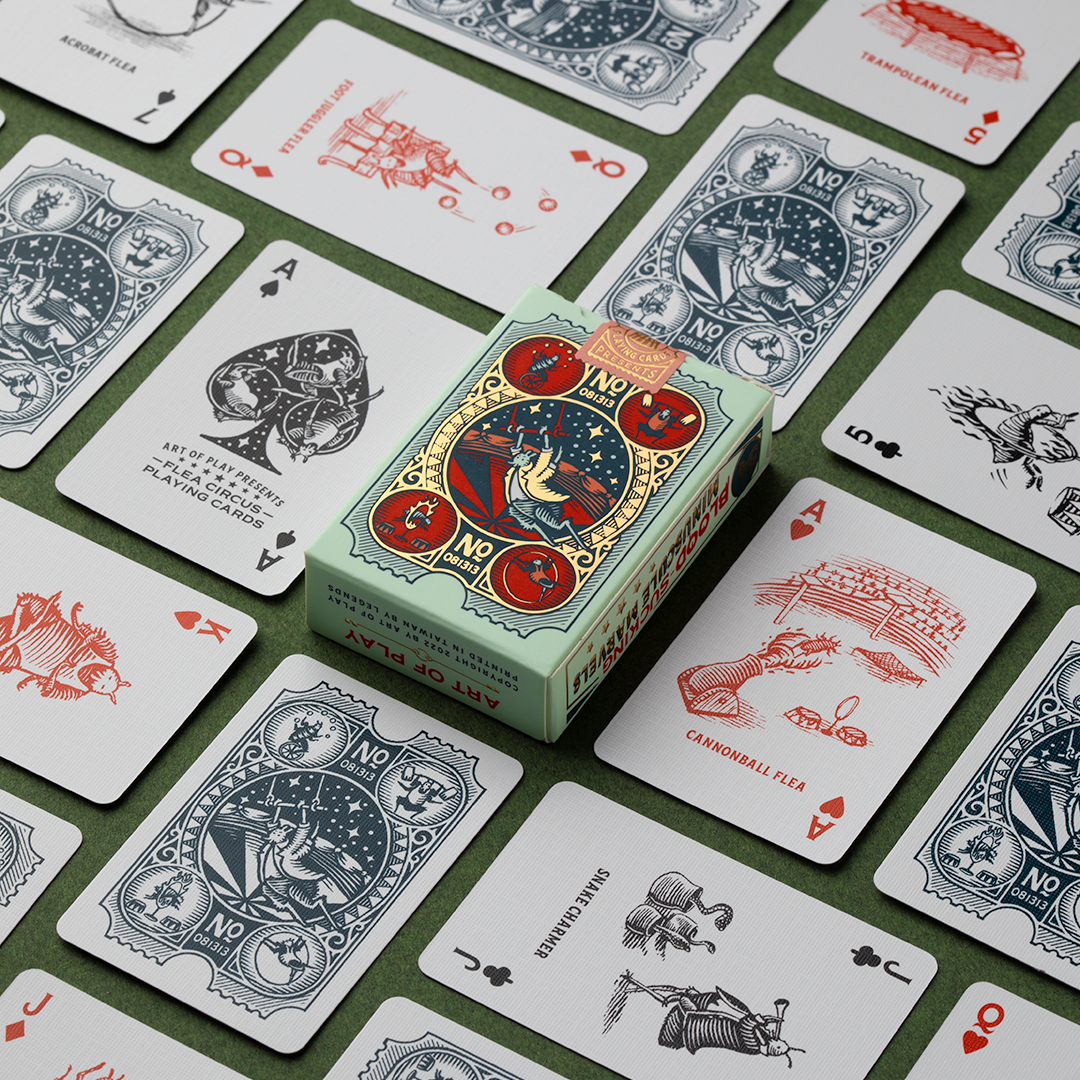 Flea Circus Playing Cards