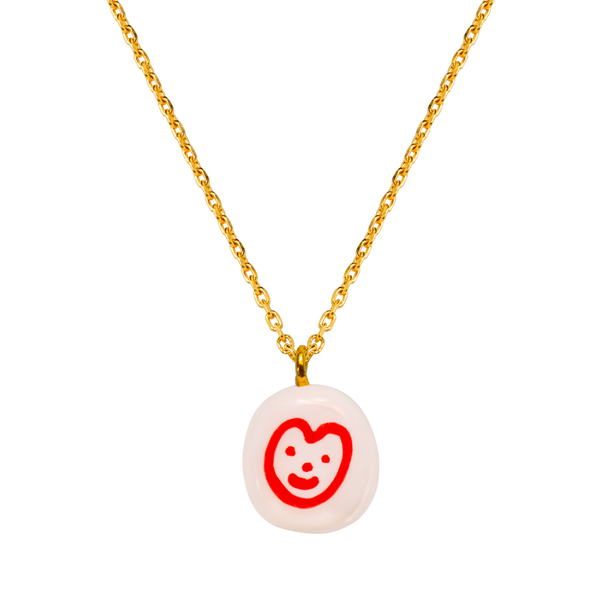 Smiley Heart Necklace