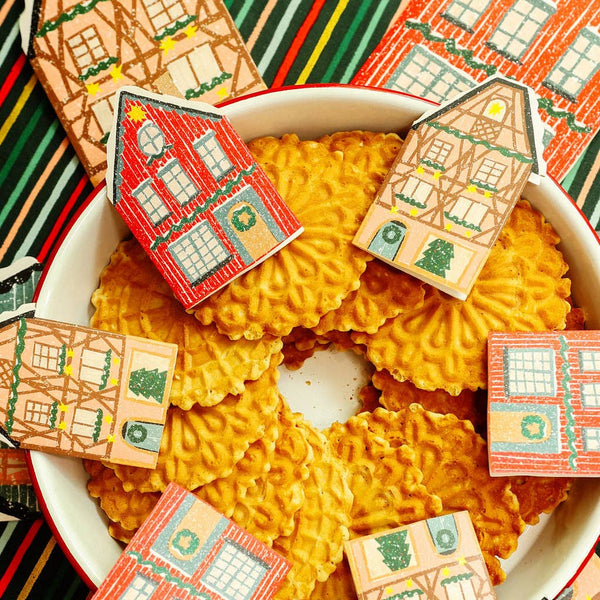 Red Cottage Mini Notecard Set