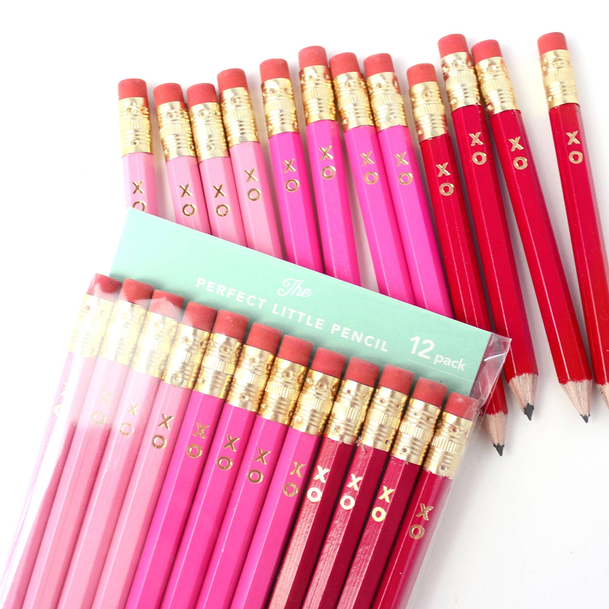 Mini Pencils - Hugs and Kisses