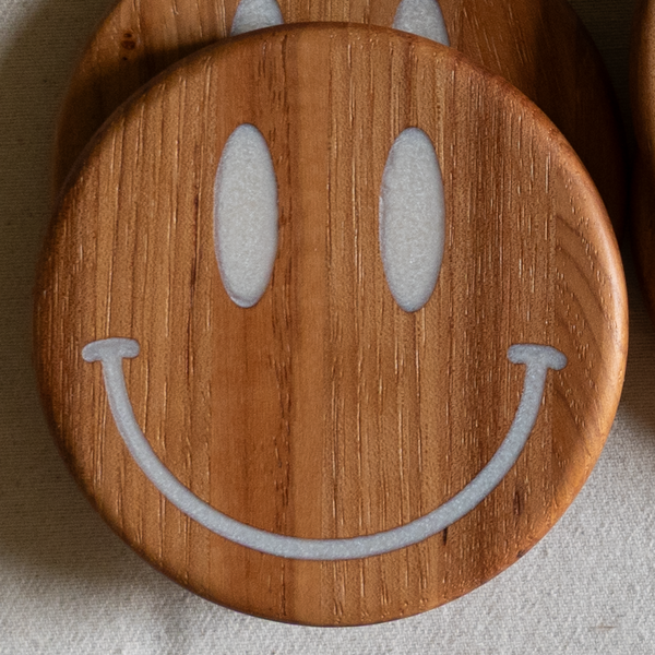 Smiley Face Coasters