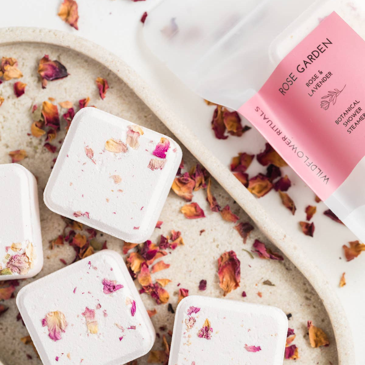 Rose Garden Botanical Shower Steamers - RIDER