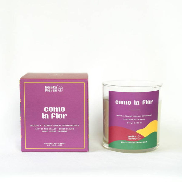 SALE - Como La Flor Candle