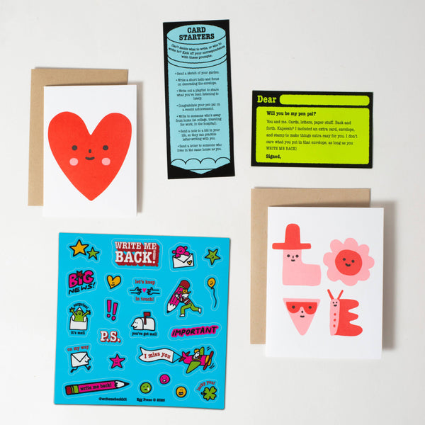 Love + Heart Friend Pen Pal Kit