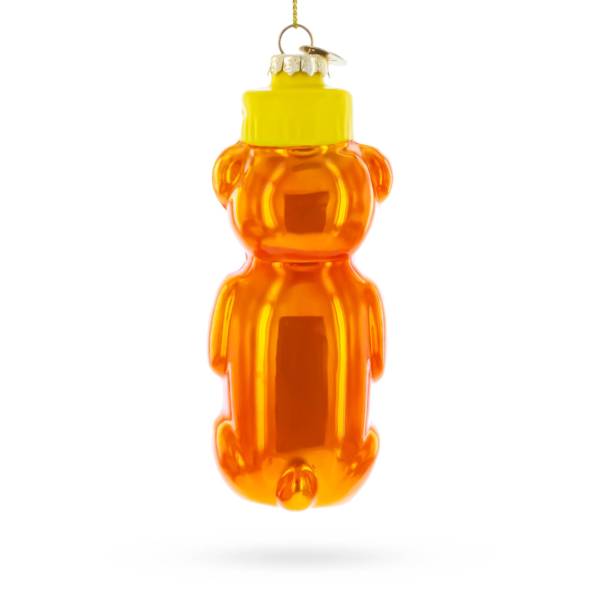 Honey Bear Glass Ornament
