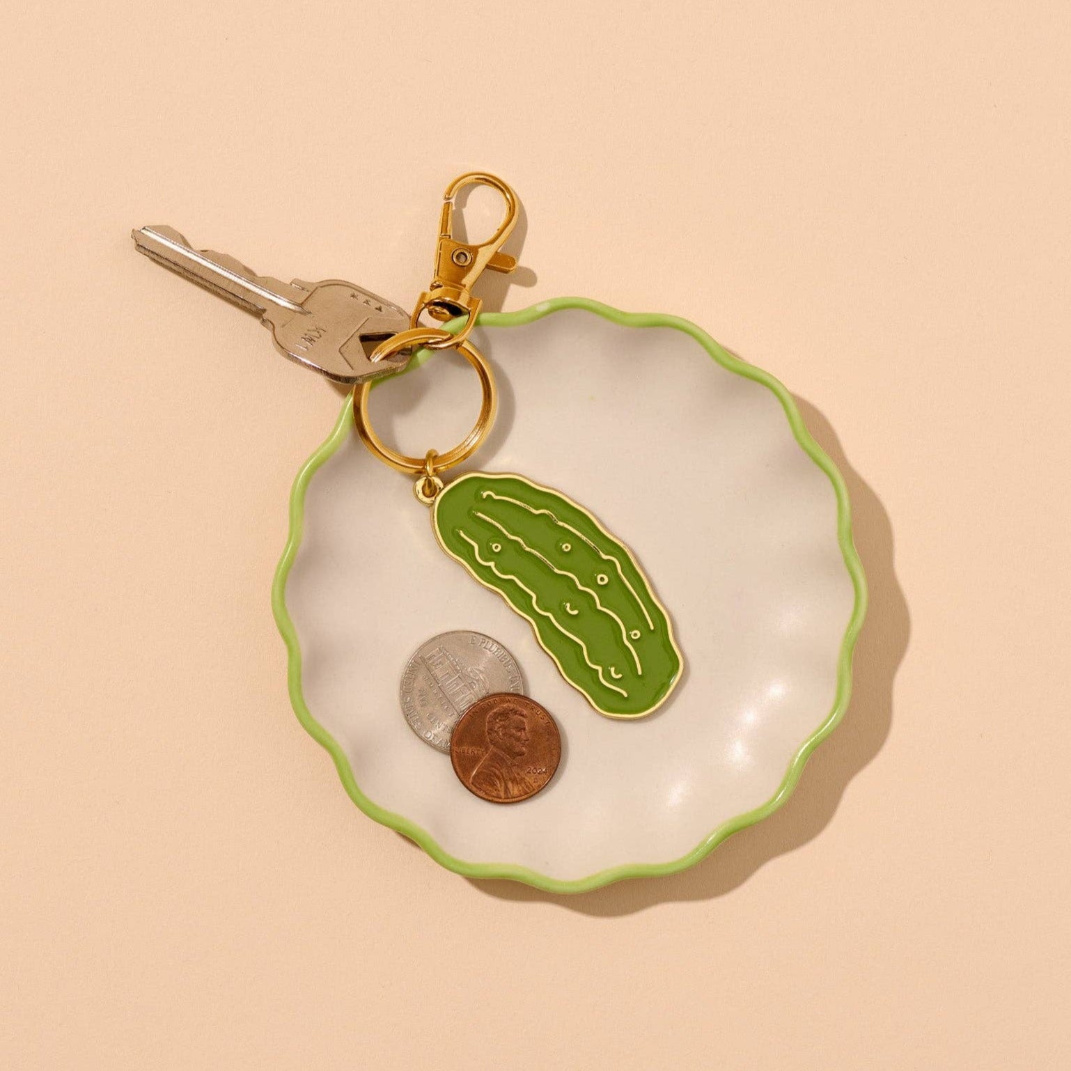 Pickle Keychain & Bag Charm