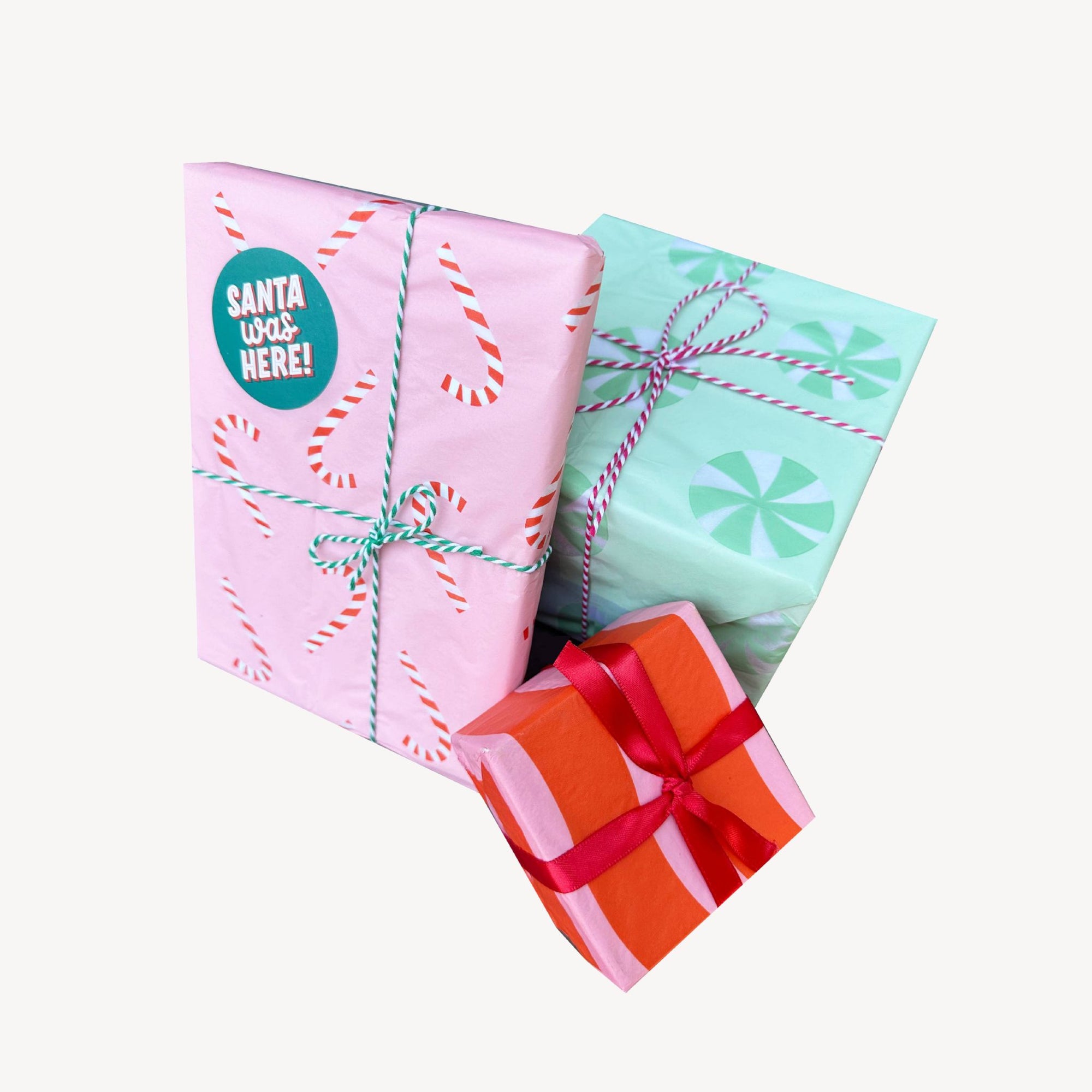 Candy Cane Tissue Paper