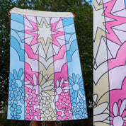 Trans People Will Bloom Flag
