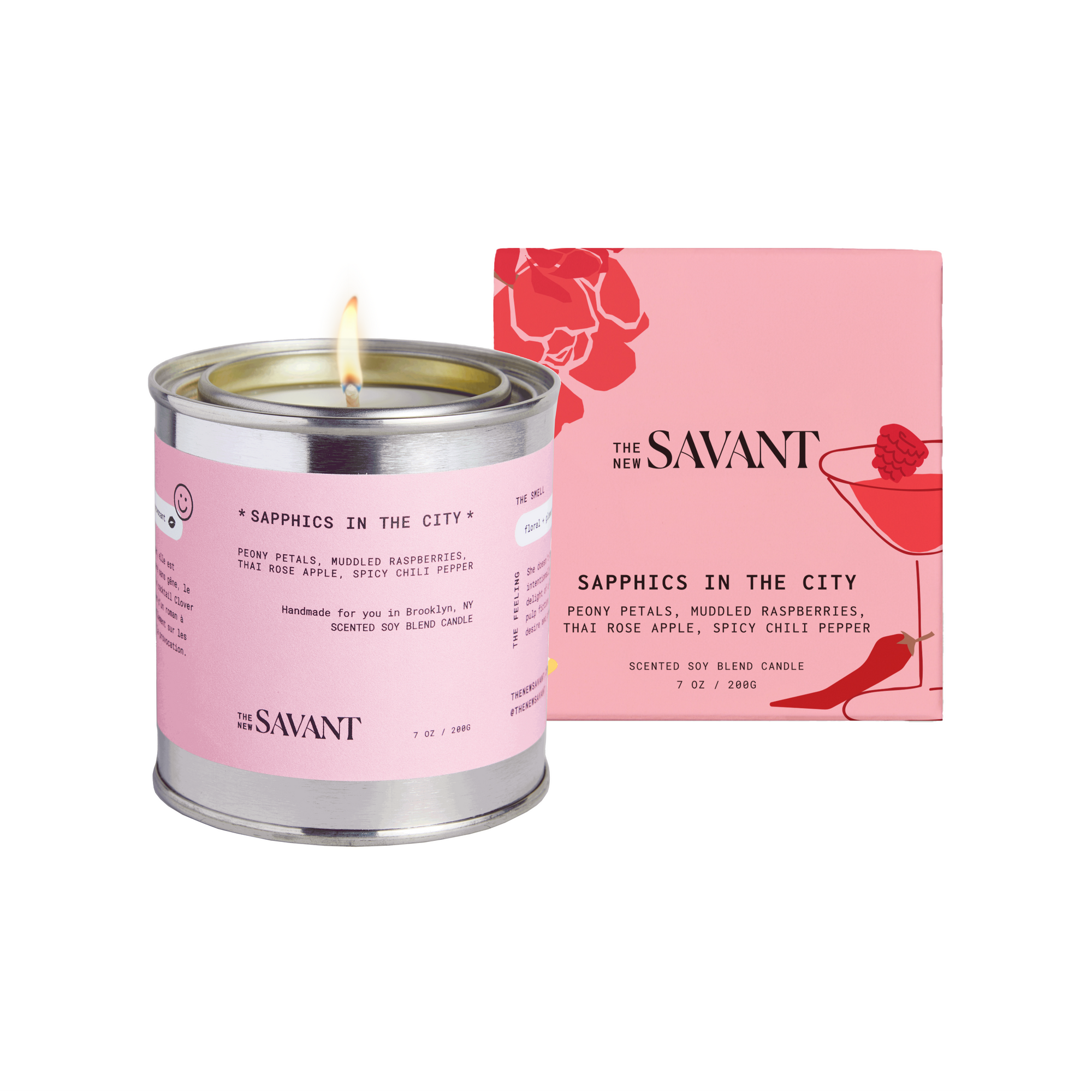 Sapphics in the City Candle