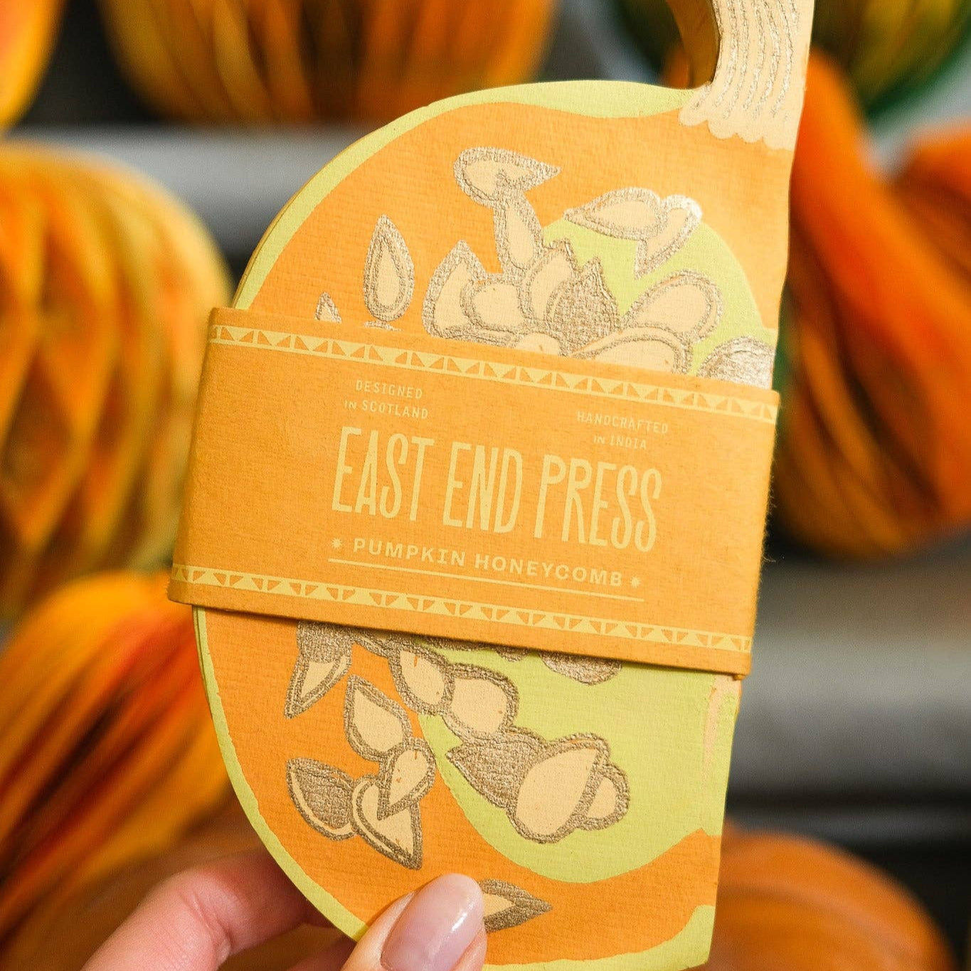Pumpkin Honeycomb