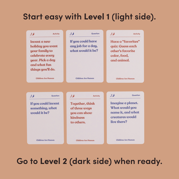 Children Are Human Card Deck