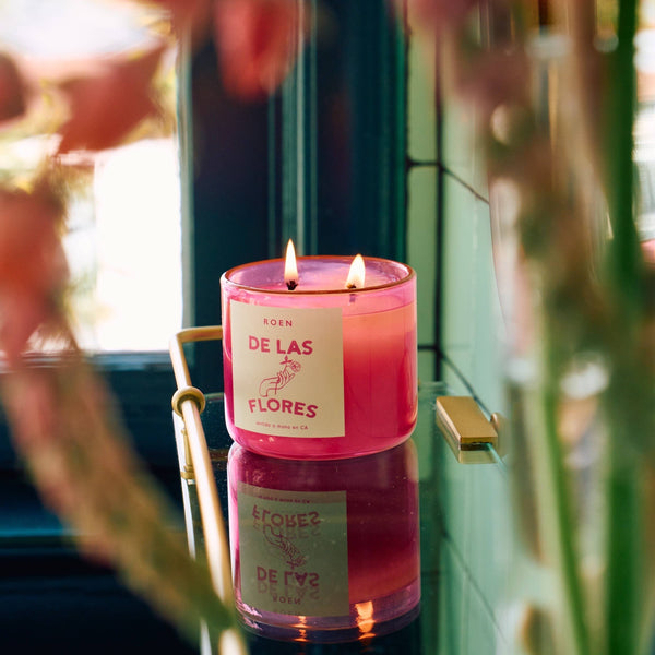 De Las Flores Candle