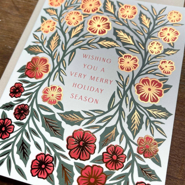 Very Merry Holiday Greeting Card