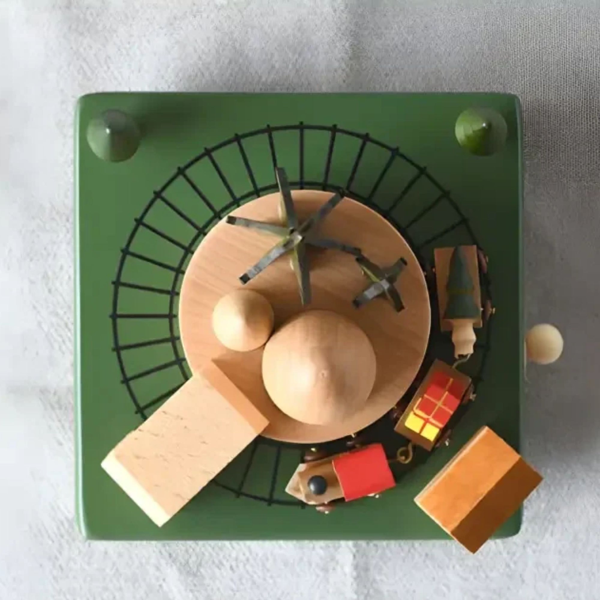 Christmas Train Music Box