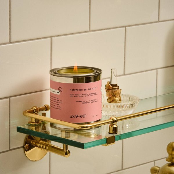 Sapphics in the City Candle