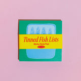 Tinned Fish Lists Sticky Notes