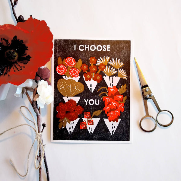 I Choose You Greeting Card