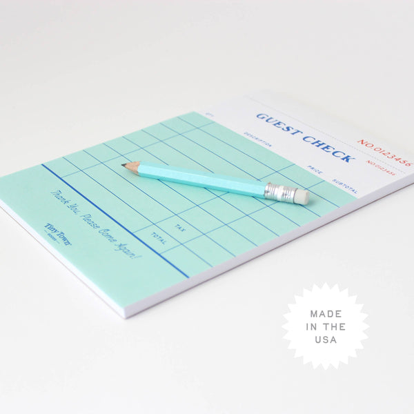 Guest Check Play Notepad