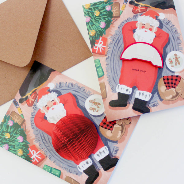 Santa Pop Up Greeting Card