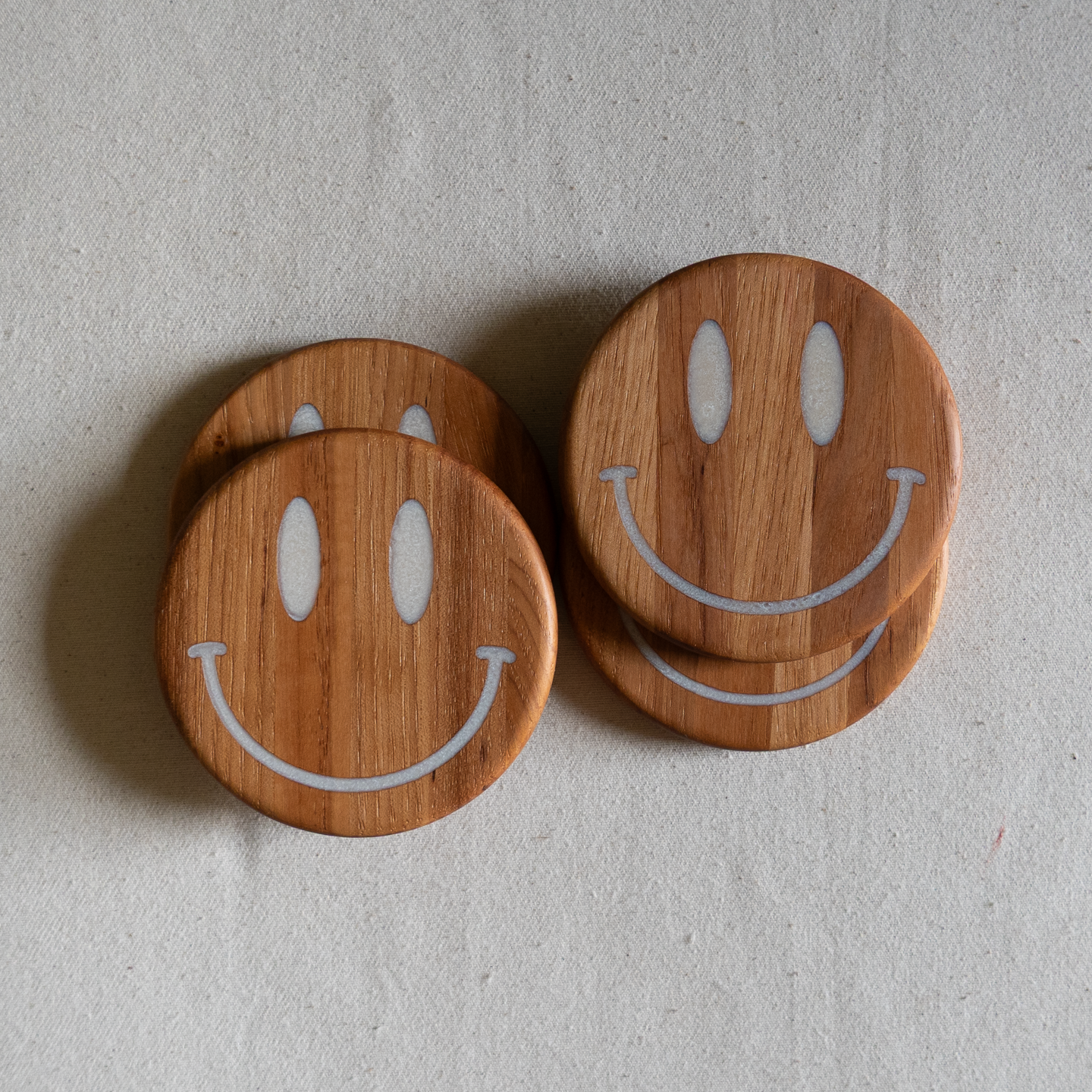 Smiley Face Coasters