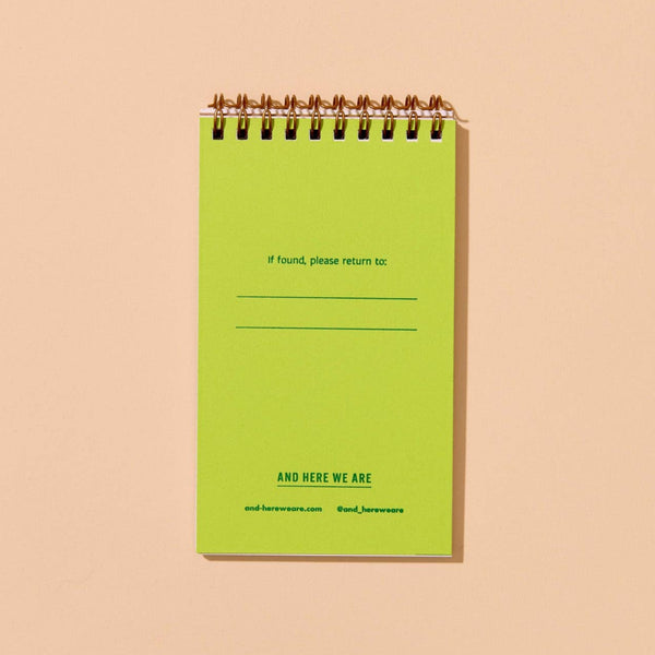 Blueberry Pocket Spiral Notebook
