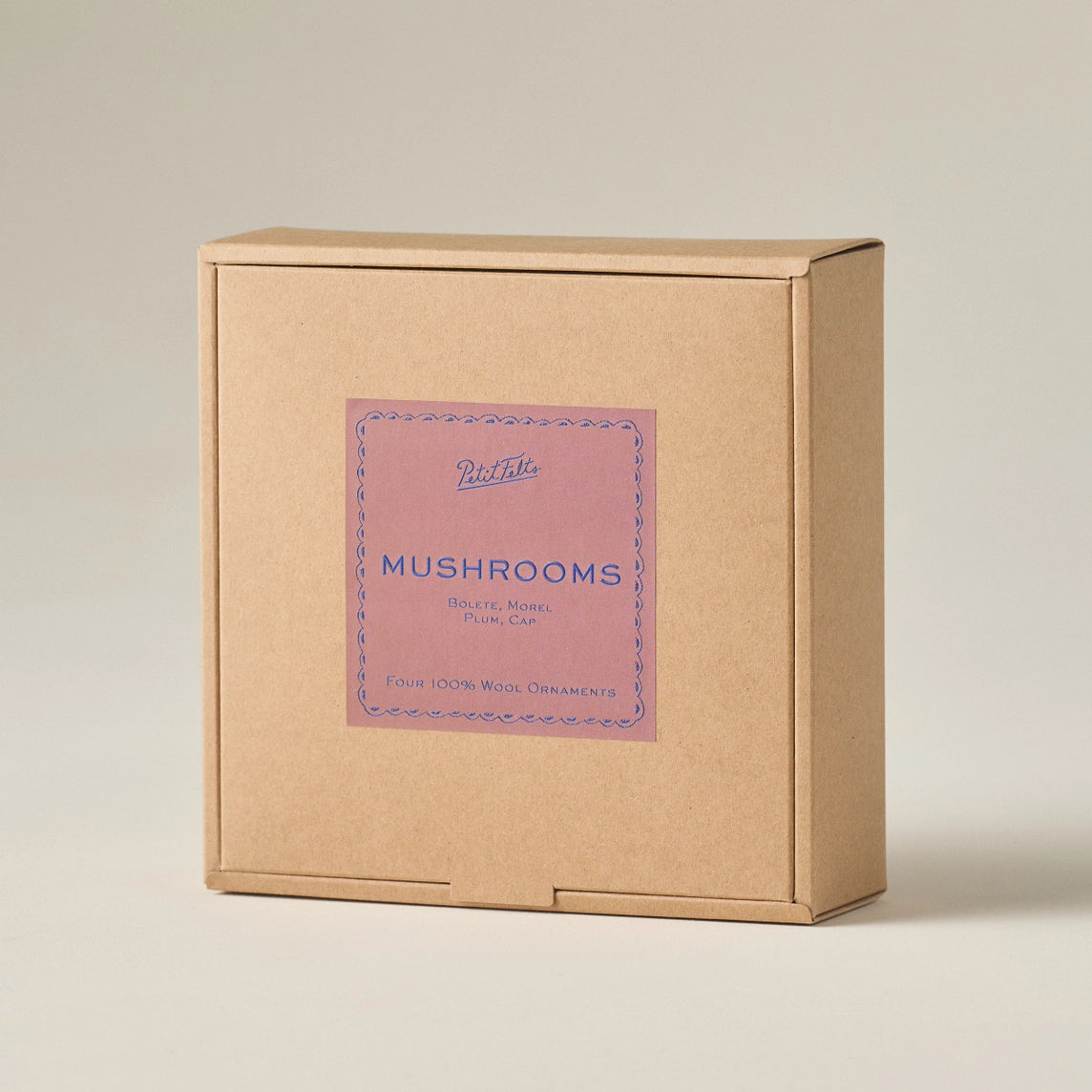 Mushrooms Ornament Set