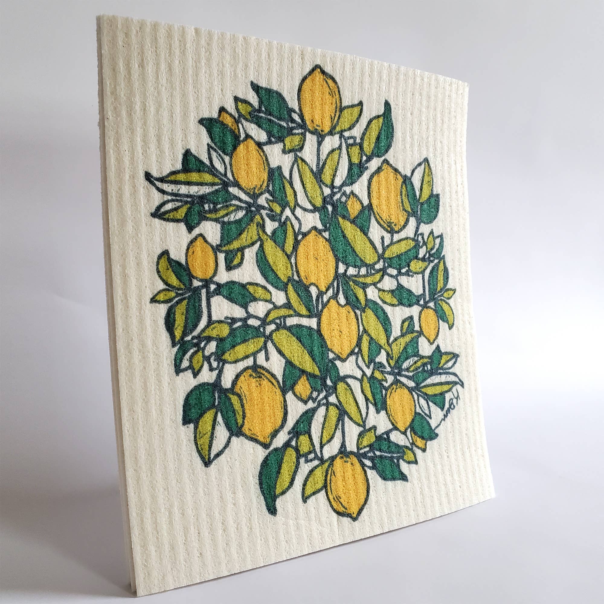 Lemon Swedish Dishcloth