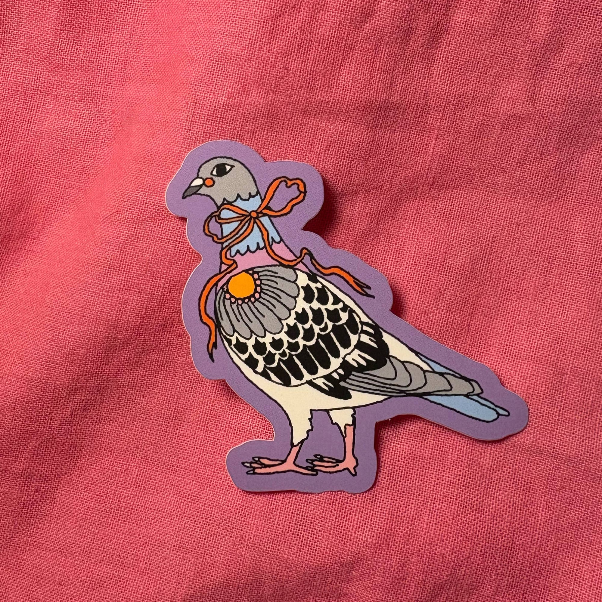 Silly Pigeon Sticker