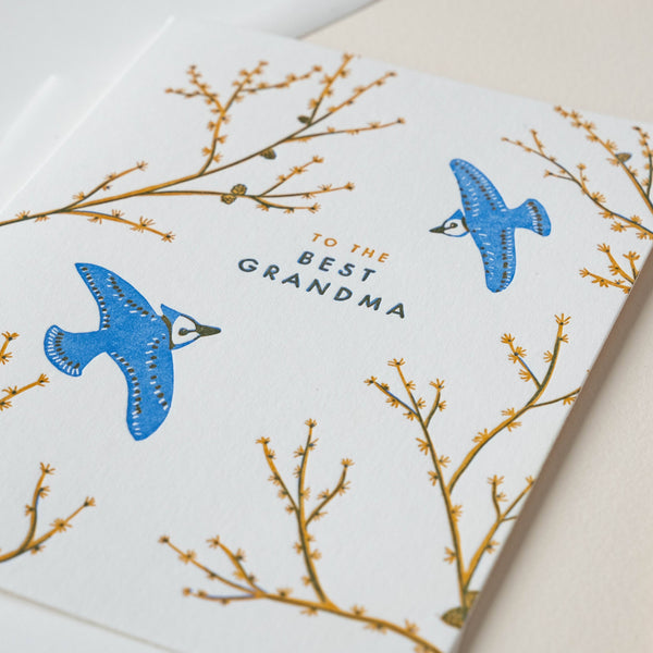 Best Grandma Greeting Card