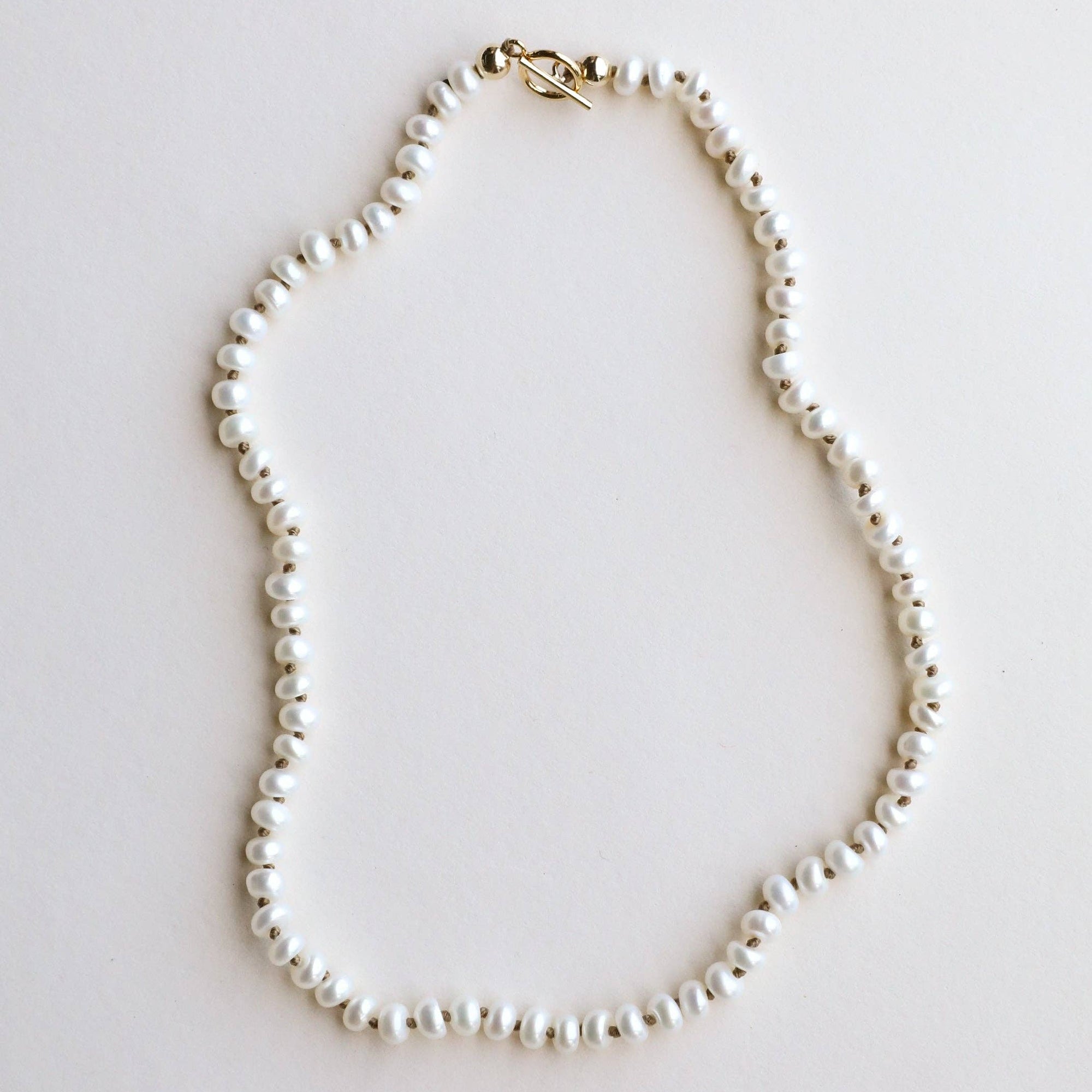 Dainty Natural Pearl Necklace