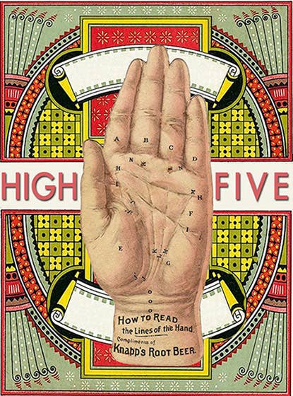 High Five Greeting Card