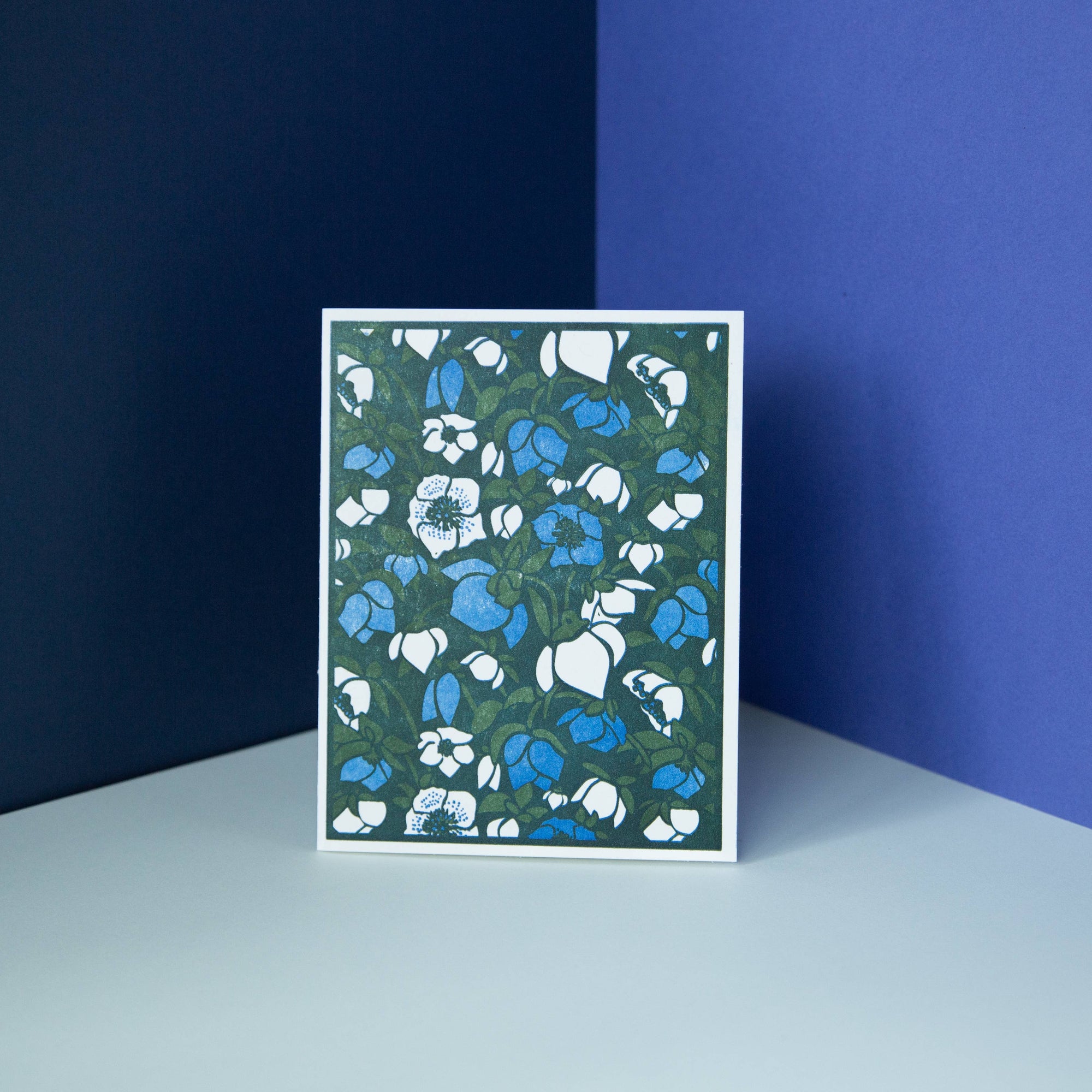 Winter Botanicals Letterpress Notecard Set